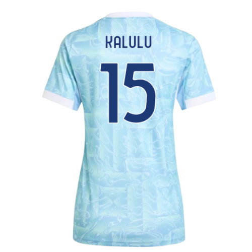 2025-2026 Juventus Away Shirt (Womens) (Kalulu 15)