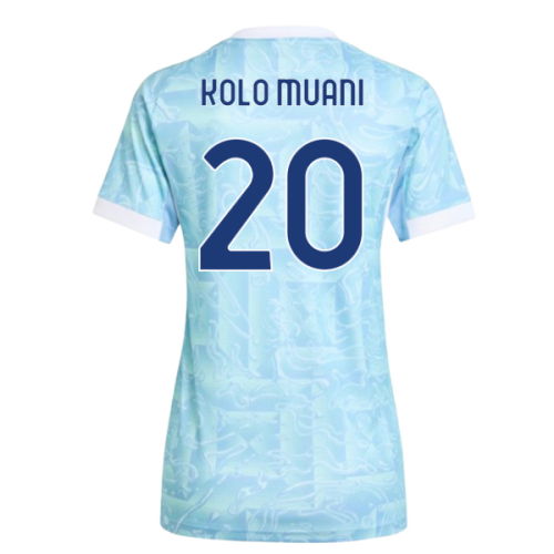 2025-2026 Juventus Away Shirt (Womens) (Kolo Muani 20)