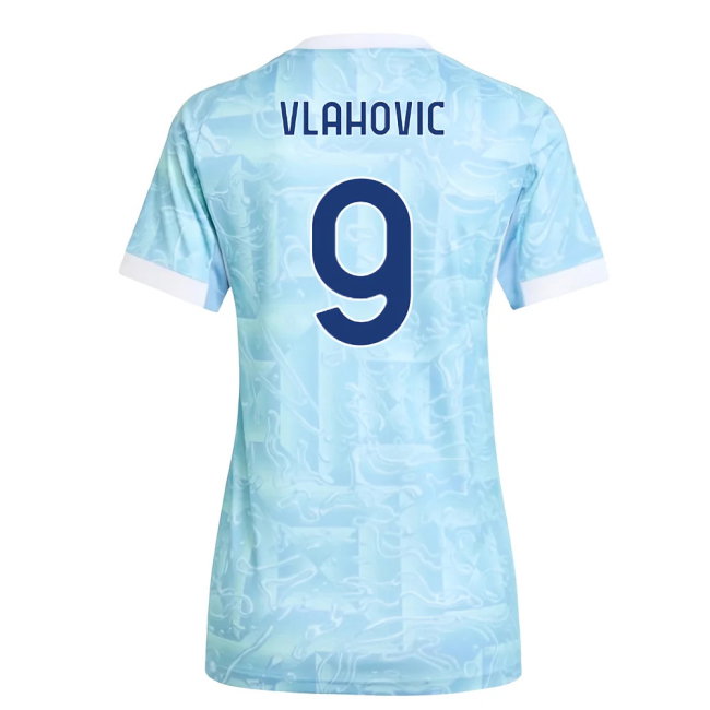 2025-2026 Juventus Away Shirt (Womens) (Vlahovic 9)