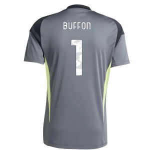 2025-2026 Juventus Home Goalkeeper Shirt (Grey) (Buffon 1)