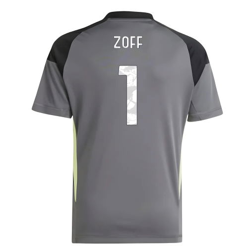 2025-2026 Juventus Home Goalkeeper Shirt (Grey) - Kids (Zoff 1)