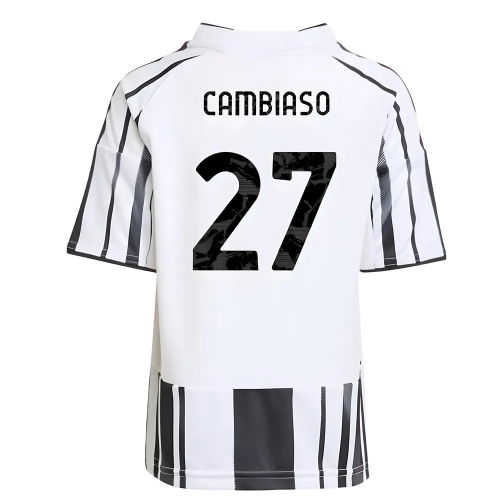 2025-2026 Juventus Home Mini Kit (Cambiaso 27)