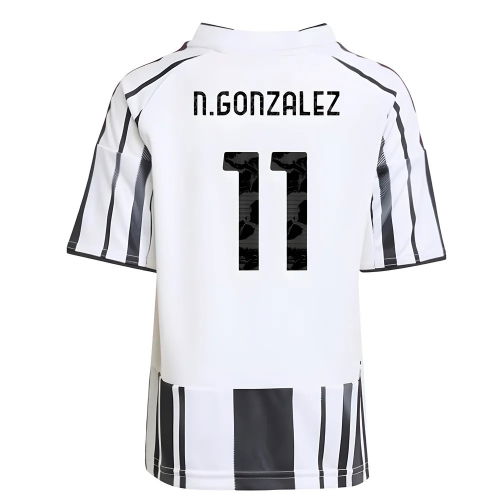 2025-2026 Juventus Home Mini Kit (N.Gonzalez 11)