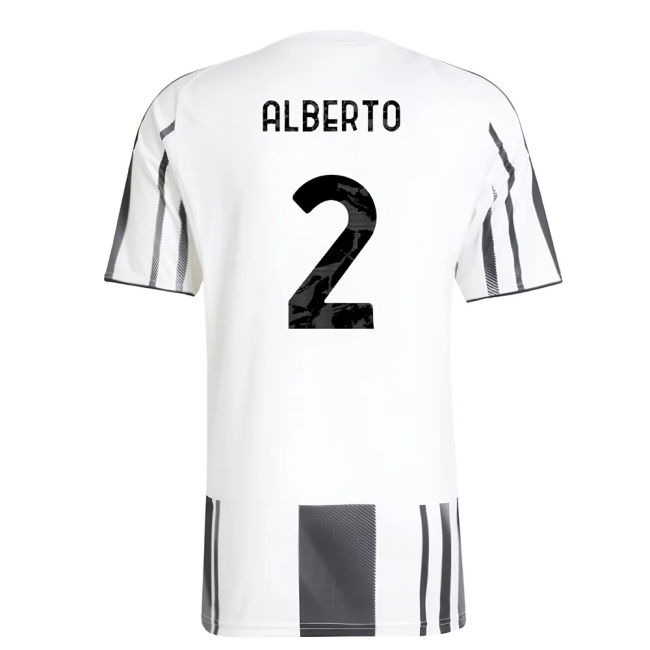2025-2026 Juventus Home Shirt (Alberto 2)