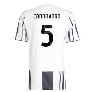 2025-2026 Juventus Home Shirt (Cannavaro 5)