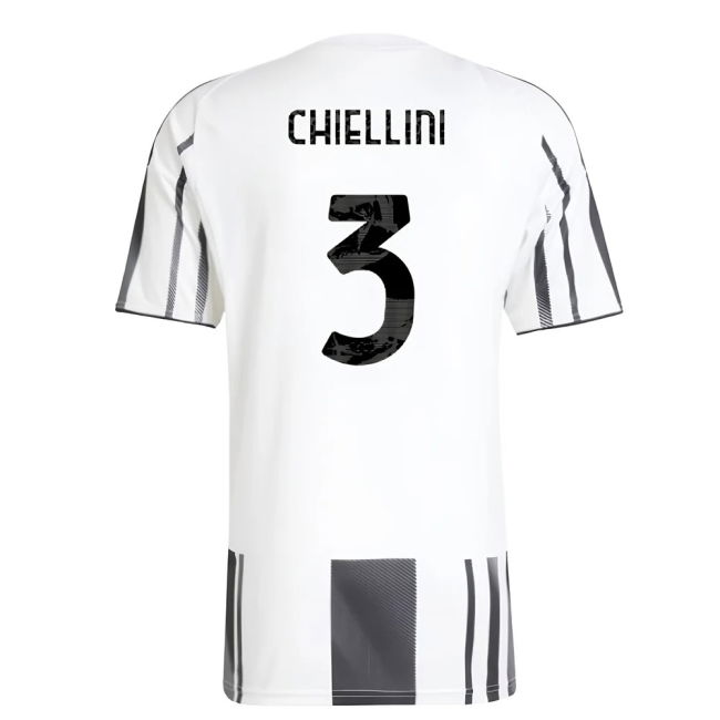2025-2026 Juventus Home Shirt (Chiellini 3)