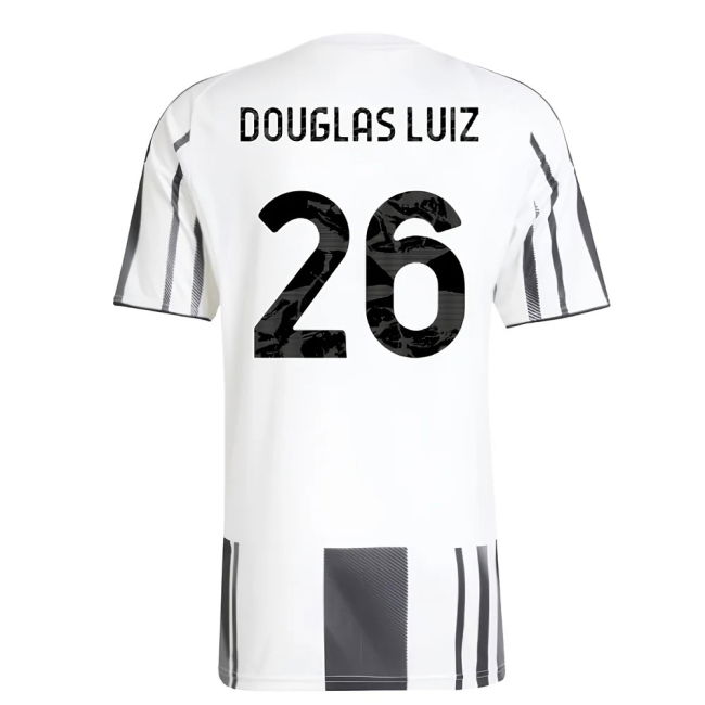 2025-2026 Juventus Home Shirt (Douglas Luiz 26)