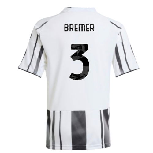 2025-2026 Juventus Home Shirt (Kids) (Bremer 3)