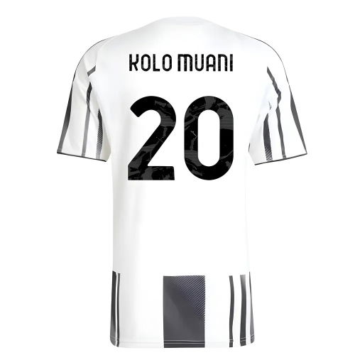 2025-2026 Juventus Home Shirt (Kolo Muani 20)
