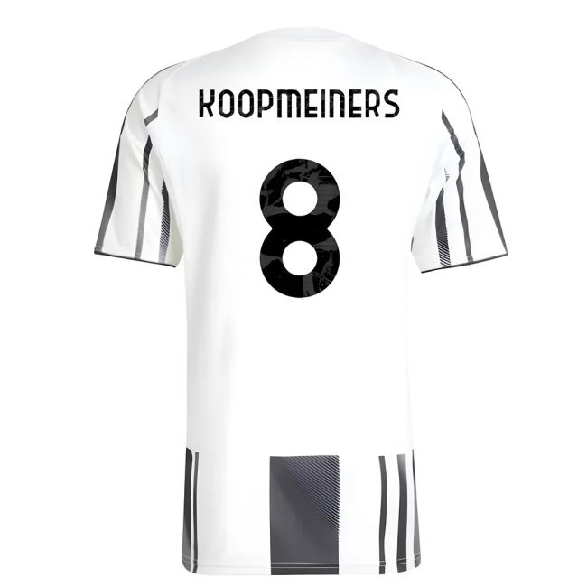 2025-2026 Juventus Home Shirt (Koopmeiners 8)