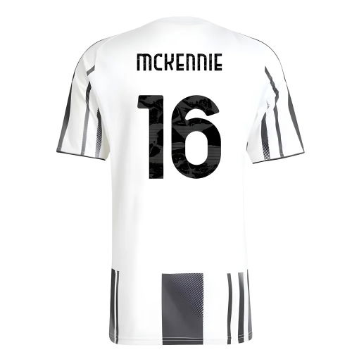 2025-2026 Juventus Home Shirt (McKennie 16)