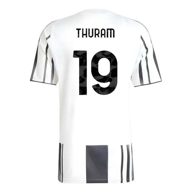 2025-2026 Juventus Home Shirt (Thuram 19)