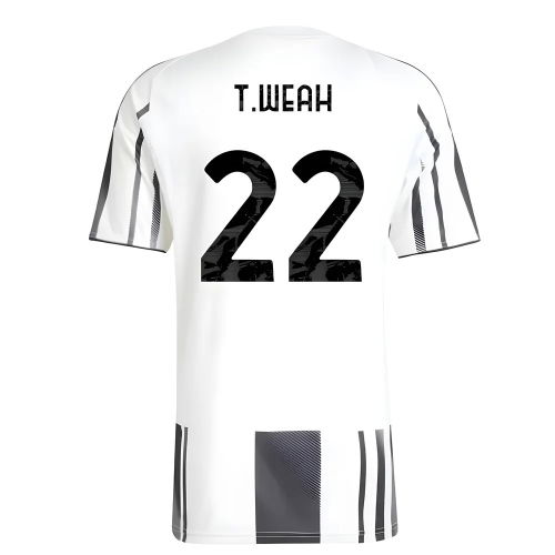 2025-2026 Juventus Home Shirt (T.Weah 22)