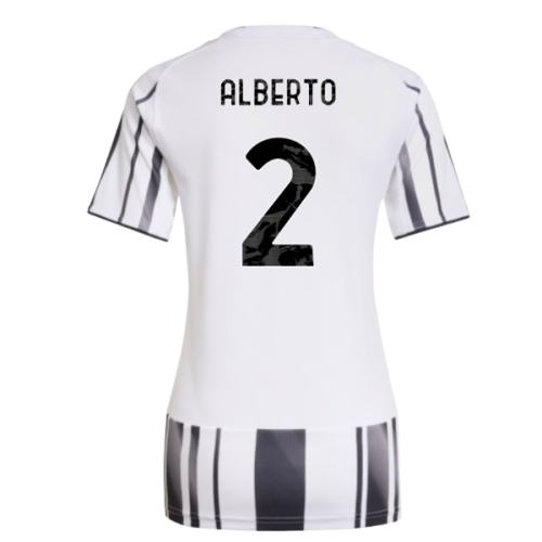 2025-2026 Juventus Home Shirt (Womens) (Alberto 2)