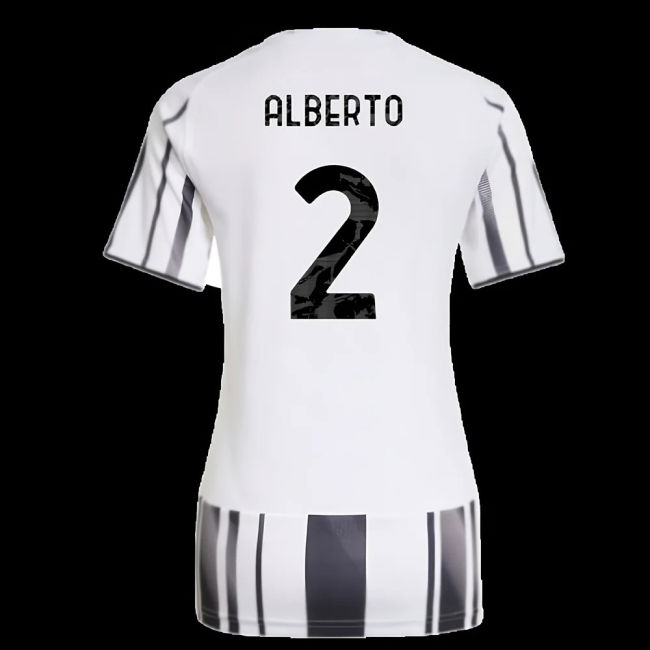 2025-2026 Juventus Home Shirt (Womens) (Alberto 2)