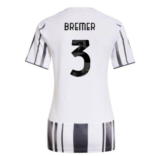 2025-2026 Juventus Home Shirt (Womens) (Bremer 3)
