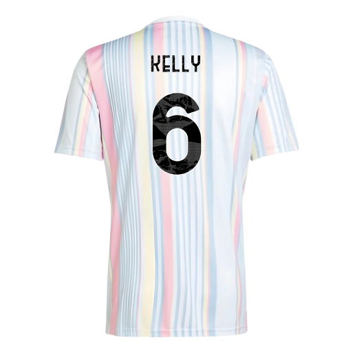 2025-2026 Juventus Pre-Match Shirt (White) (Kelly 6)