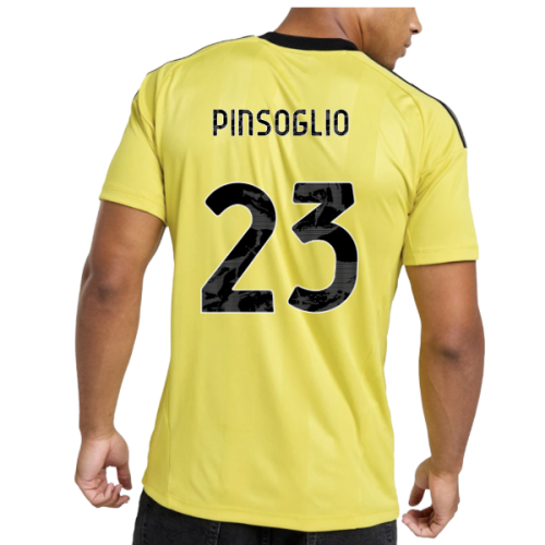 2025-2026 Juventus Third Goalkeeper Shirt (Pure Sulfur) (Pinsoglio 23)  2025-2026 Juventus Third Goalkeeper Shirt (Pure Sulfur) (Pinsoglio 23)