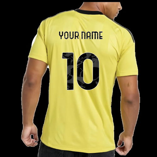 2025-2026 Juventus Third Goalkeeper Shirt (Pure Sulfur) (Your Name)