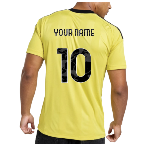 2025-2026 Juventus Third Goalkeeper Shirt (Pure Sulfur) (Your Name)  2025-2026 Juventus Third Goalkeeper Shirt (Pure Sulfur) (Your Name)