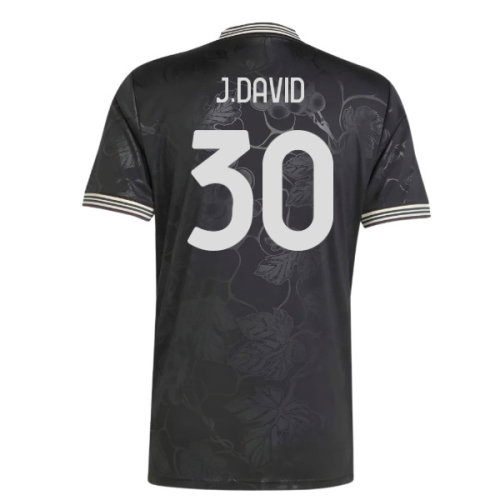 2025-2026 Juventus Third Shirt (J.David 30)