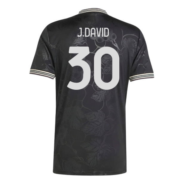 2025-2026 Juventus Third Shirt (J.David 30)