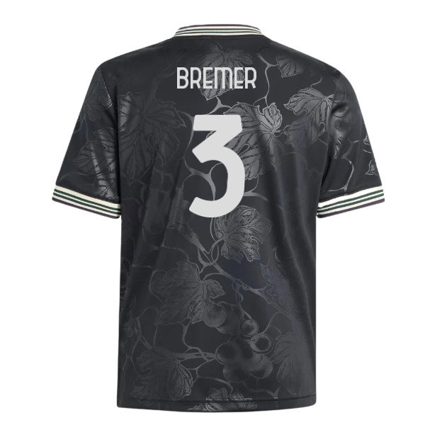 2025-2026 Juventus Third Shirt (Kids) (Bremer 3)