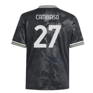2025-2026 Juventus Third Shirt (Kids) (Cambiaso 27)