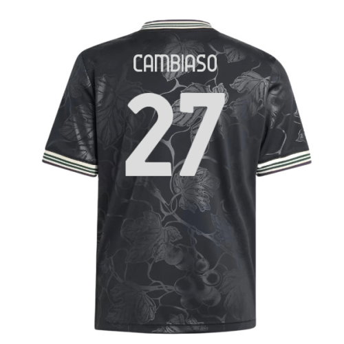 2025-2026 Juventus Third Shirt (Kids) (Cambiaso 27)