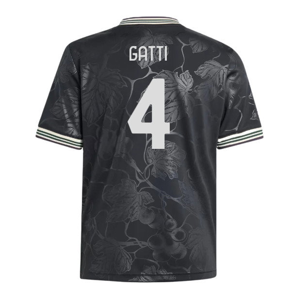 2025-2026 Juventus Third Shirt (Kids) (Gatti 4)