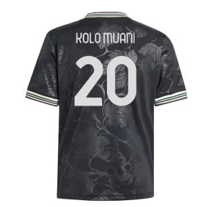 2025-2026 Juventus Third Shirt (Kids) (Kolo Muani 20)