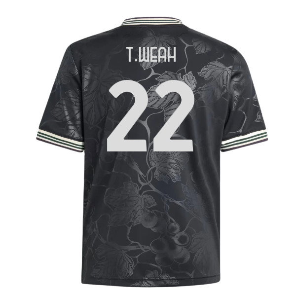 2025-2026 Juventus Third Shirt (Kids) (T.Weah 22)
