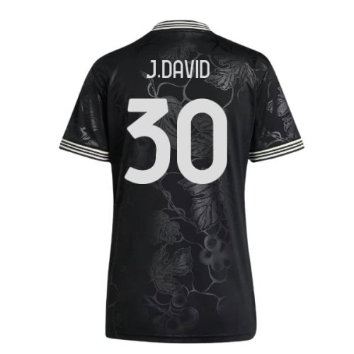 2025-2026 Juventus Third Shirt (Womens) (J.David 30)
