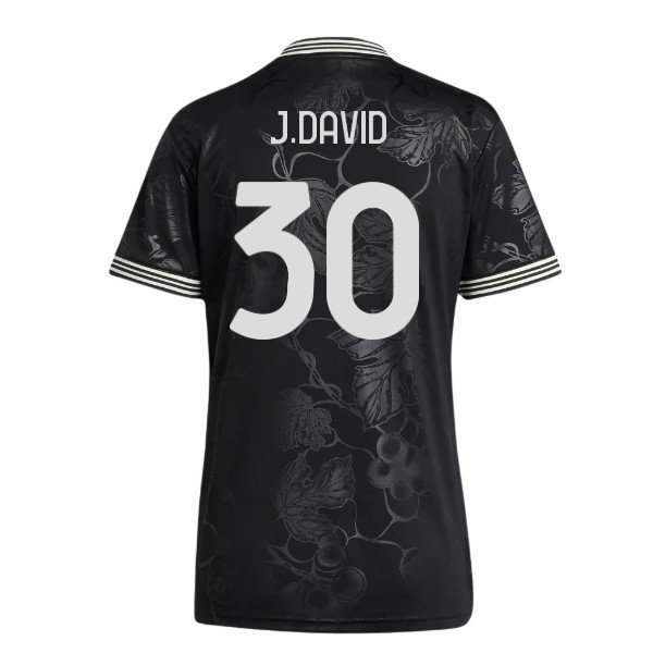 2025-2026 Juventus Third Shirt (Womens) (J.David 30)