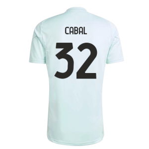 2025-2026 Juventus Training Jersey (Semi Flash Aqua) (Cabal 32)