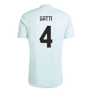 2025-2026 Juventus Training Jersey (Semi Flash Aqua) (Gatti 4)