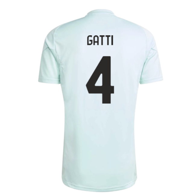 2025-2026 Juventus Training Jersey (Semi Flash Aqua) (Gatti 4)