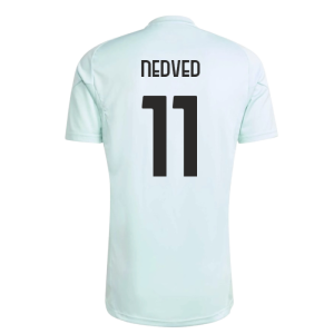 2025-2026 Juventus Training Jersey (Semi Flash Aqua) (Nedved 11)