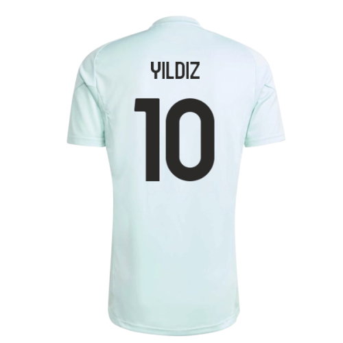 2025-2026 Juventus Training Jersey (Semi Flash Aqua) (Yildiz 10)