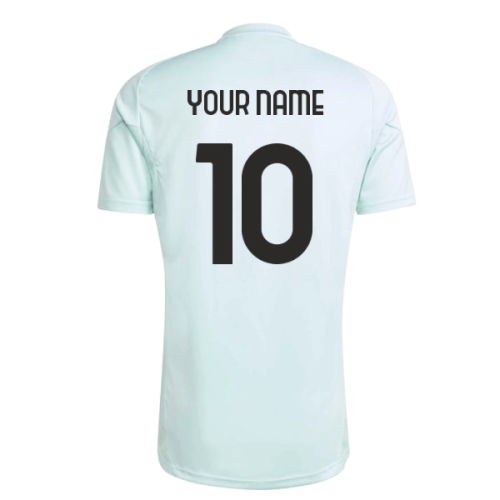 2025-2026 Juventus Training Jersey (Semi Flash Aqua) (Your Name)