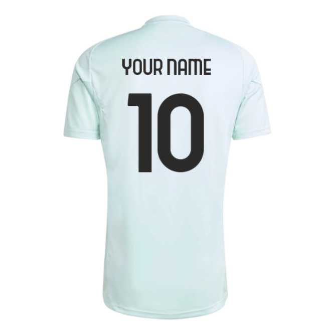 2025-2026 Juventus Training Jersey (Semi Flash Aqua) (Your Name)