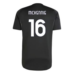 2025-2026 Juventus Training Shirt (Black) (McKennie 16)