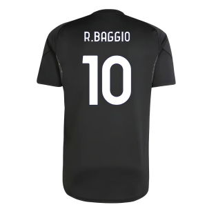 2025-2026 Juventus Training Shirt (Black) (R.Baggio 10)
