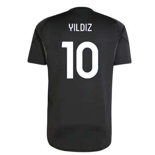 2025-2026 Juventus Training Shirt (Black) (Yildiz 10)