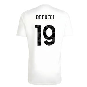 2025-2026 Juventus Training Shirt (White) (Bonucci 19)
