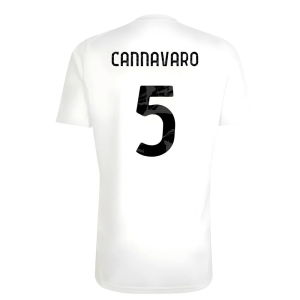 2025-2026 Juventus Training Shirt (White) (Cannavaro 5)