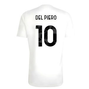 2025-2026 Juventus Training Shirt (White) (Del Piero 10)