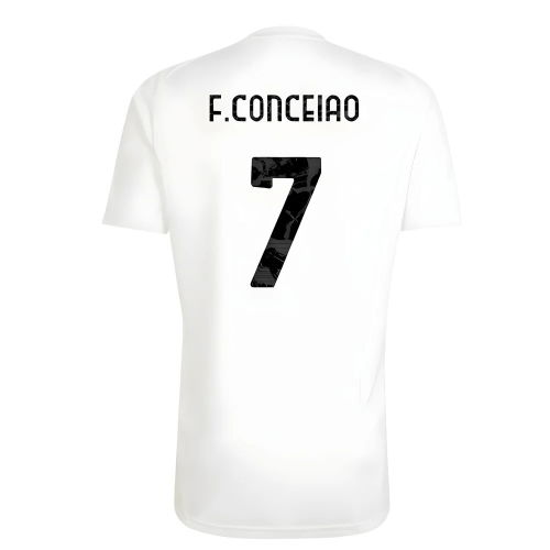 2025-2026 Juventus Training Shirt (White) (F.Conceiao 7)