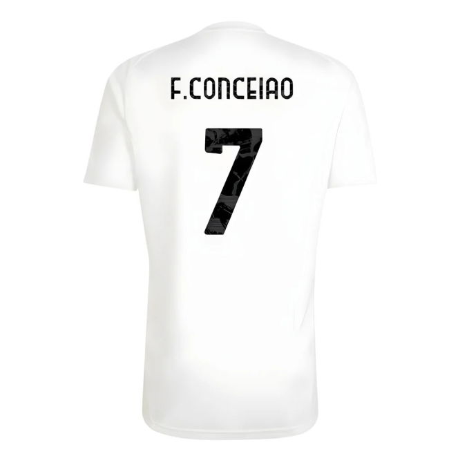 2025-2026 Juventus Training Shirt (White) (F.Conceiao 7)