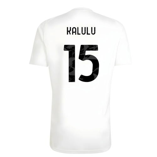 2025-2026 Juventus Training Shirt (White) (Kalulu 15)